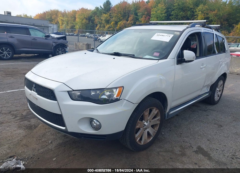 2013 MITSUBISHI OUTLANDER SE VIN: JA4JT3AW2DU006021