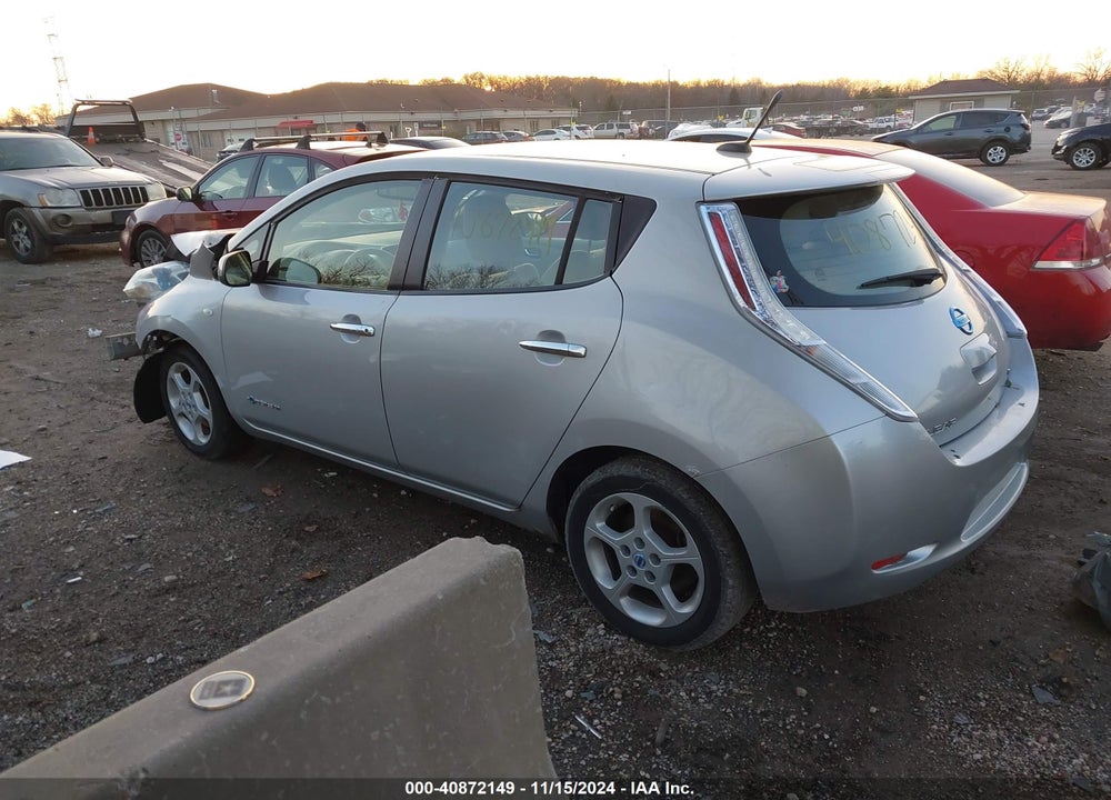 2012 NISSAN LEAF SL VIN: JN1AZ0CP6CT017653