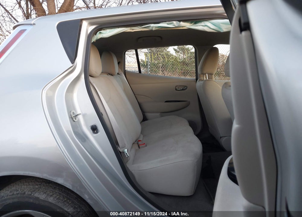 2012 NISSAN LEAF SL VIN: JN1AZ0CP6CT017653
