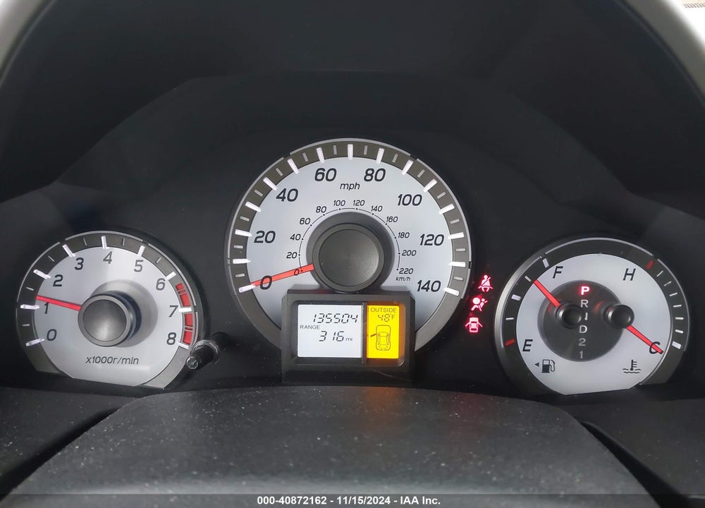 2013 HONDA PILOT EX VIN: 5FNYF4H44DB017181
