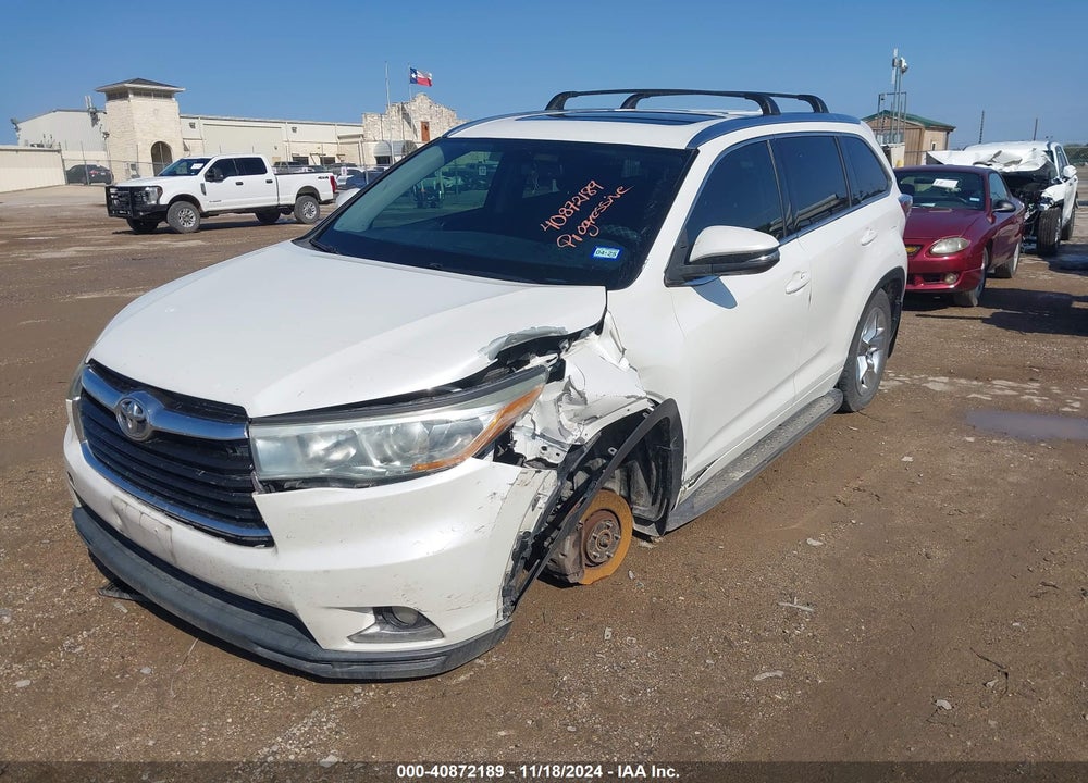 2016 TOYOTA HIGHLANDER LIMITED V6 VIN: 5TDYKRFH0GS154116