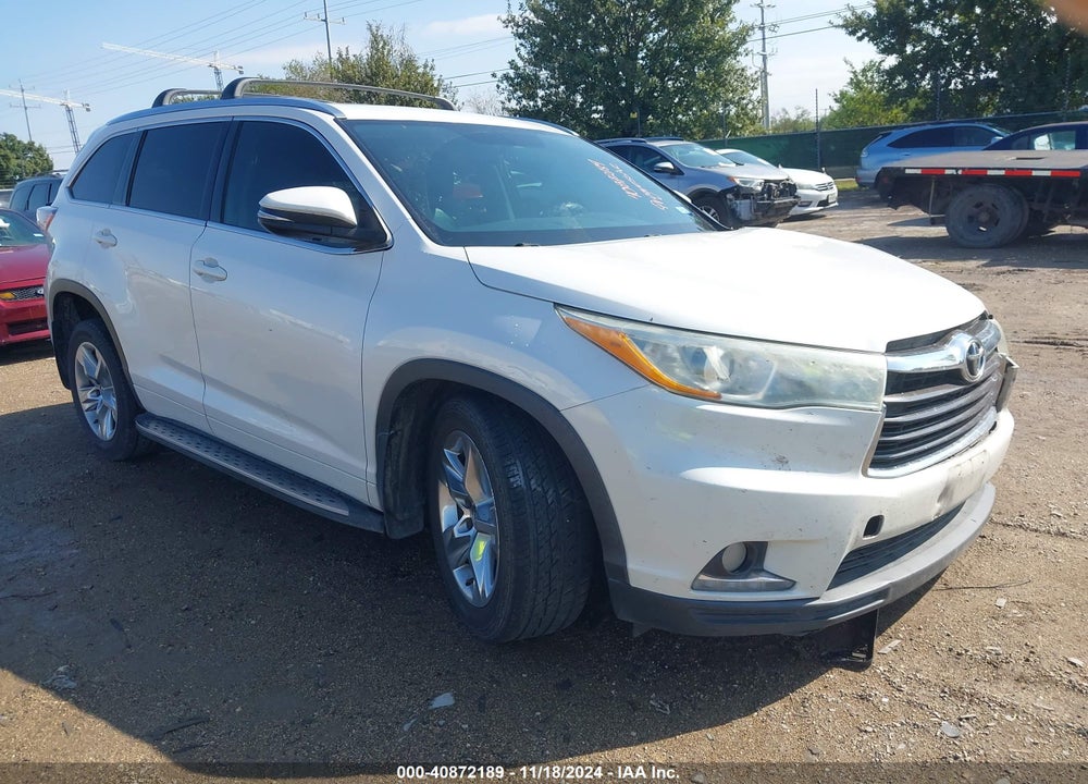 2016 TOYOTA HIGHLANDER LIMITED V6 VIN: 5TDYKRFH0GS154116