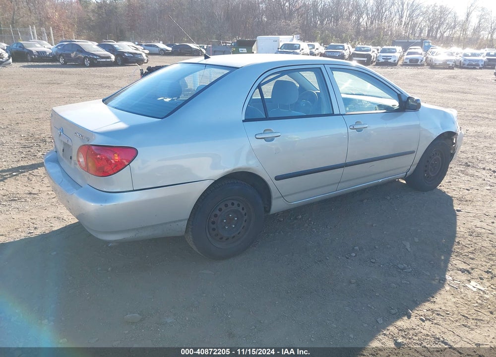 2003 TOYOTA COROLLA CE VIN: 2T1BR32E83C108708
