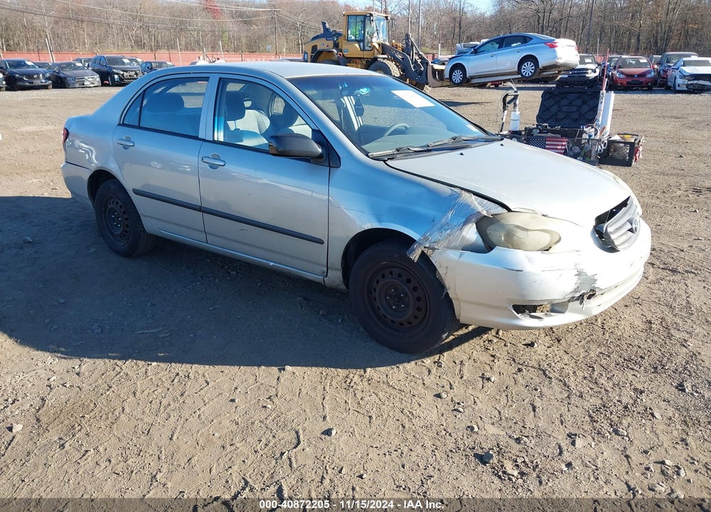 2003 TOYOTA COROLLA CE VIN: 2T1BR32E83C108708