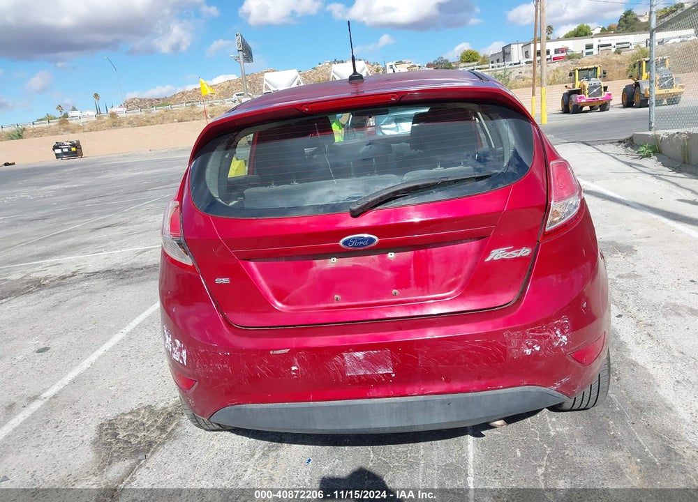 2014 FORD FIESTA SE VIN: 3FADP4EJ1EM166365