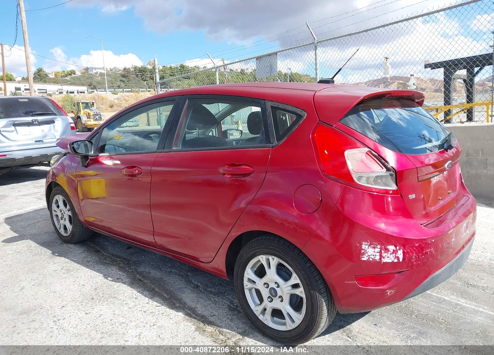 2014 FORD FIESTA SE VIN: 3FADP4EJ1EM166365