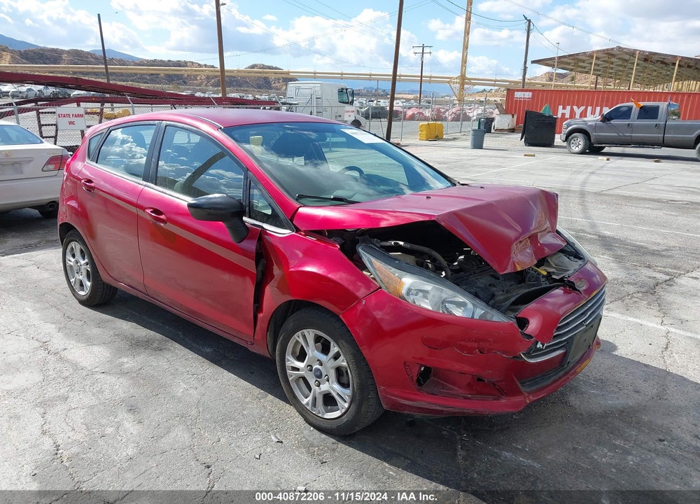 2014 FORD FIESTA SE VIN: 3FADP4EJ1EM166365