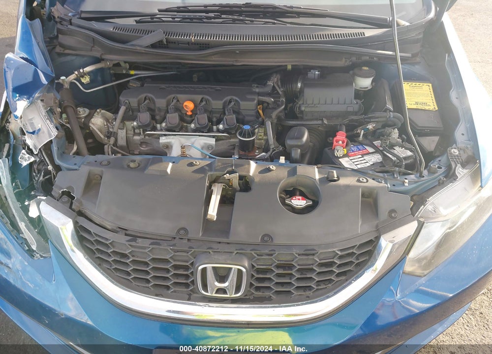 2015 HONDA CIVIC LX VIN: 2HGFB2F54FH512384