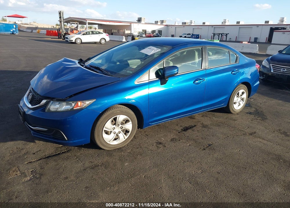 2015 HONDA CIVIC LX VIN: 2HGFB2F54FH512384