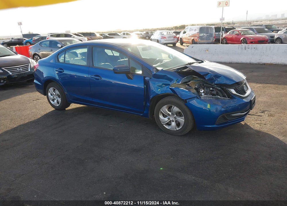 2015 HONDA CIVIC LX VIN: 2HGFB2F54FH512384