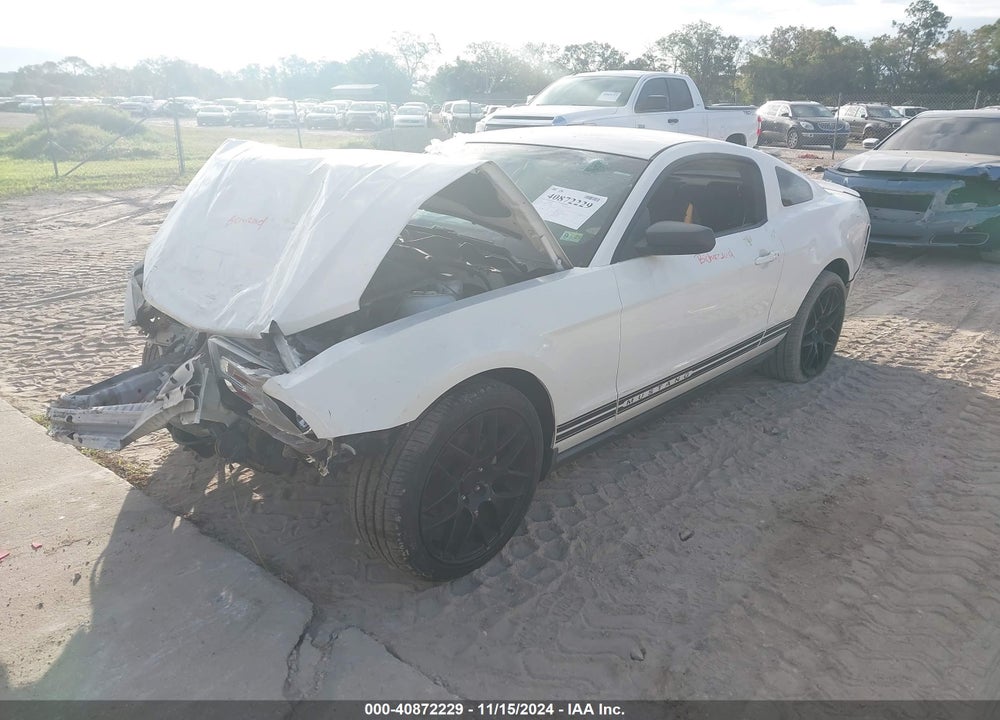 2010 FORD MUSTANG V6 VIN: 1ZVBP8AN7A5119985