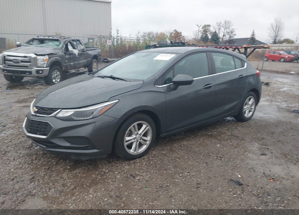 2017 CHEVROLET CRUZE LT AUTO VIN: 3G1BE6SM3HS592522