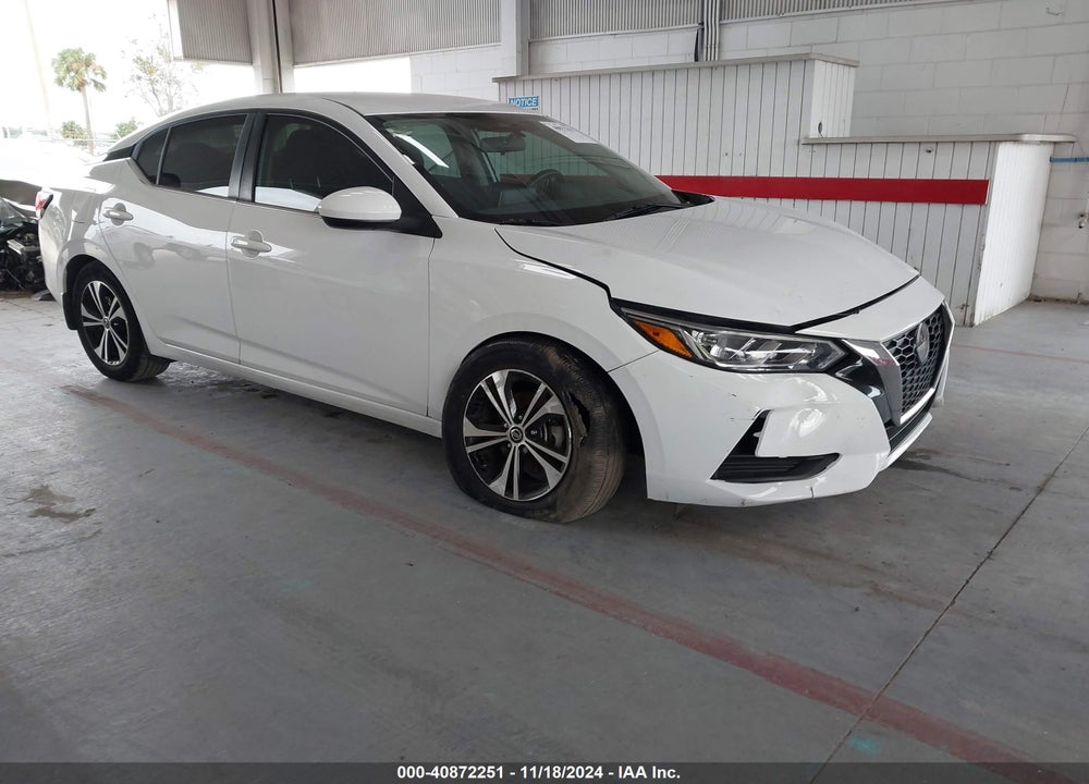 2022 NISSAN SENTRA SV XTRONIC CVT VIN: 3N1AB8CV4NY272748