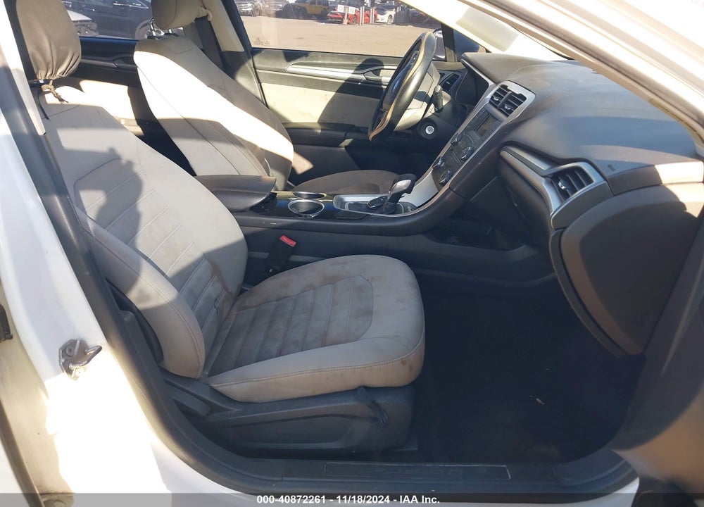 2013 FORD FUSION S VIN: 3FA6P0G79DR298486