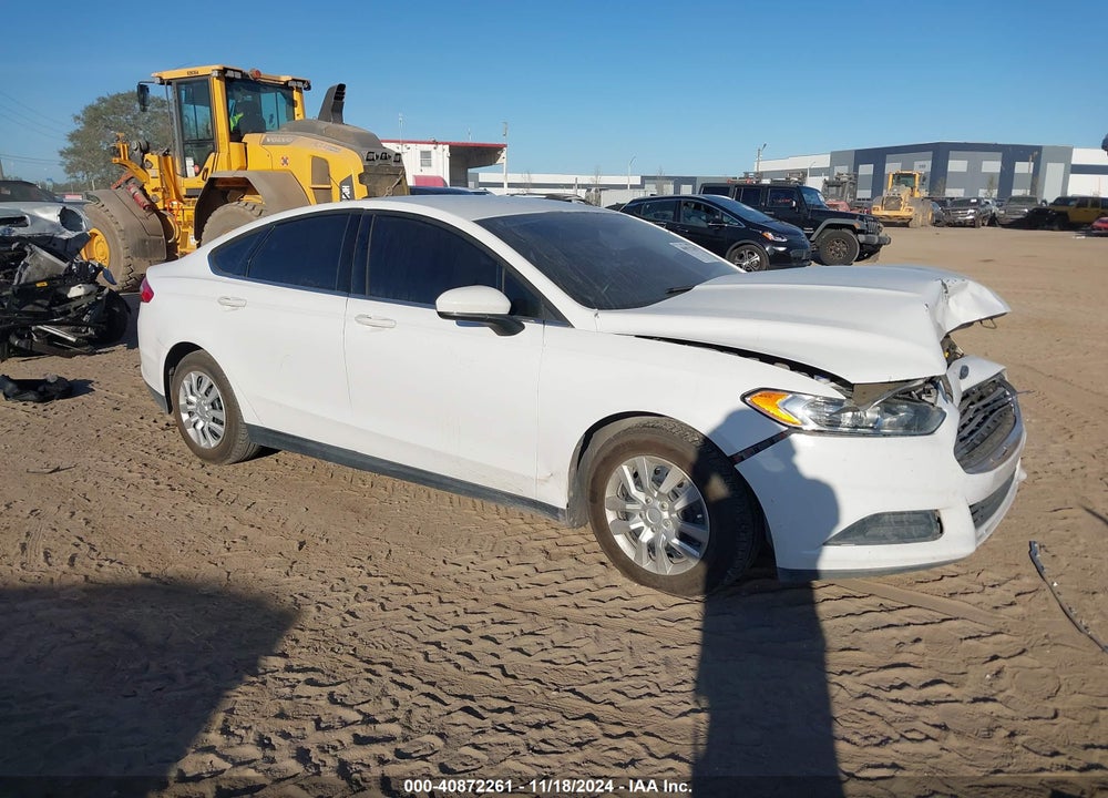 2013 FORD FUSION S VIN: 3FA6P0G79DR298486
