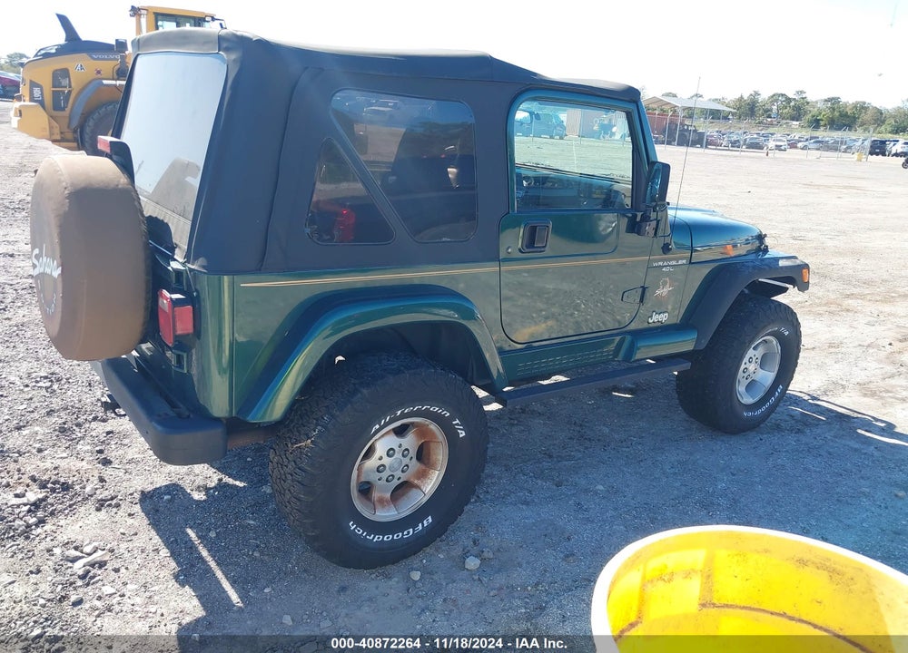 2001 ANGLER JEEP WR SAHARA VIN: 1J4FA59S01P365998