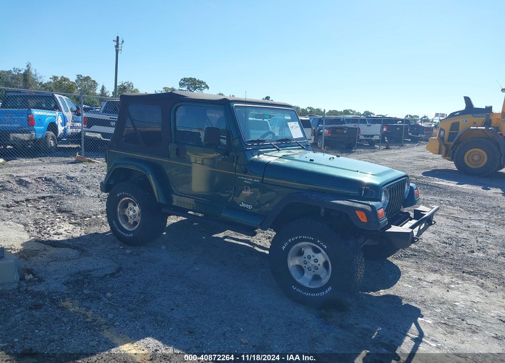 2001 ANGLER JEEP WR SAHARA VIN: 1J4FA59S01P365998