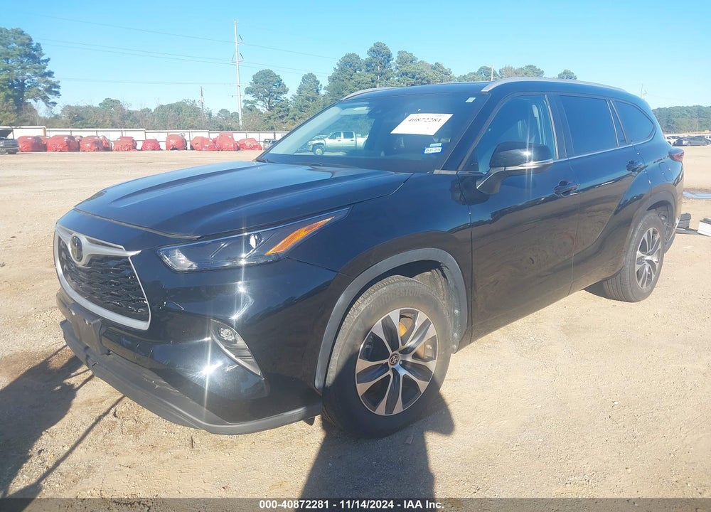 2023 TOYOTA HIGHLANDER XLE VIN: 5TDKDRAH9PS038629