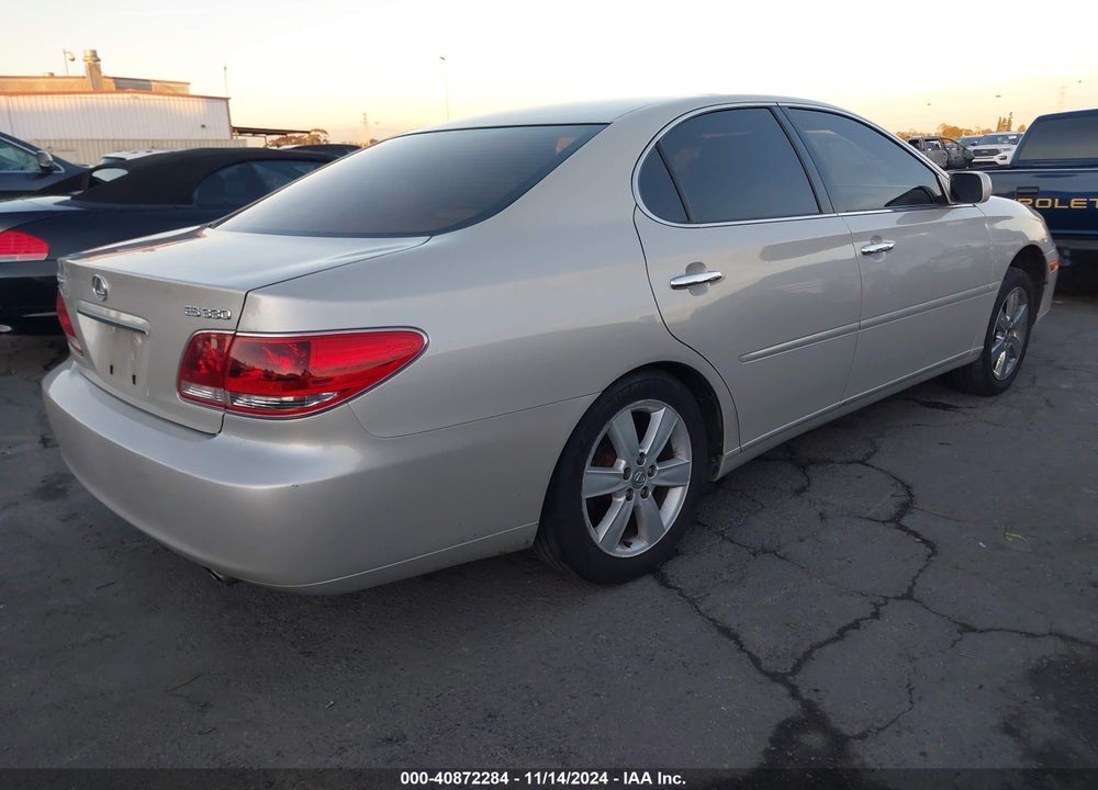 2005 LEXUS ES 330 VIN: JTHBA30G755140950