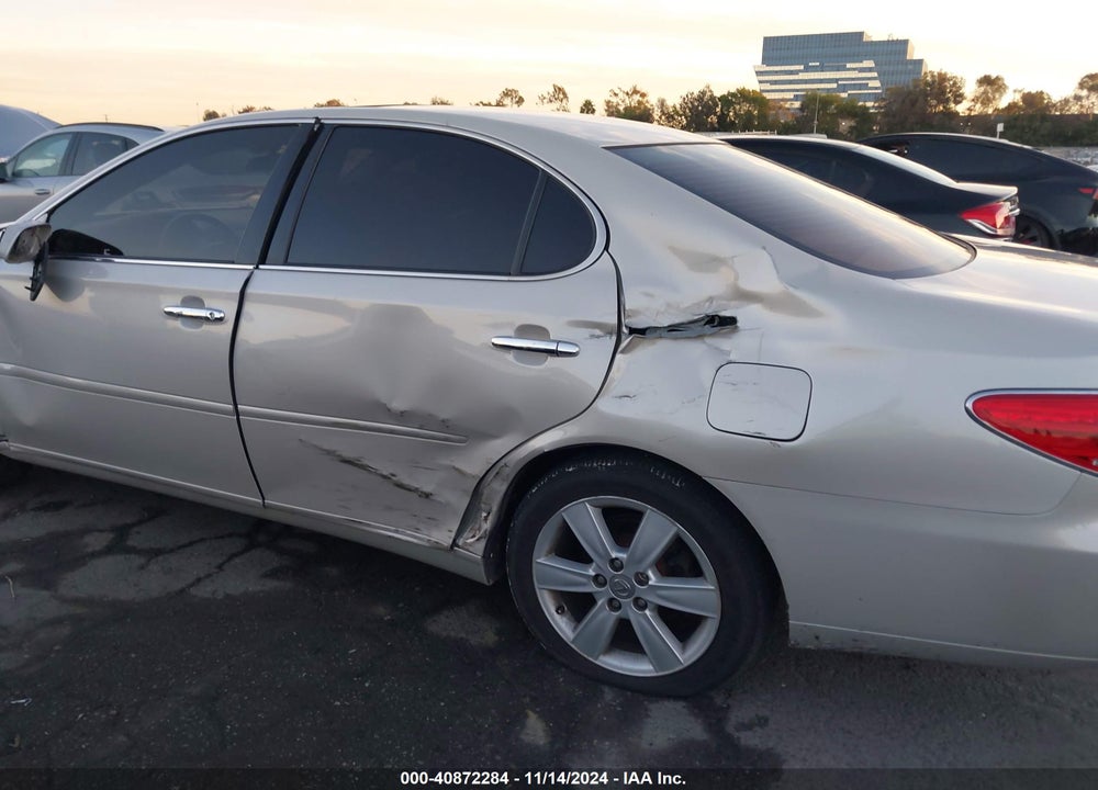 2005 LEXUS ES 330 VIN: JTHBA30G755140950