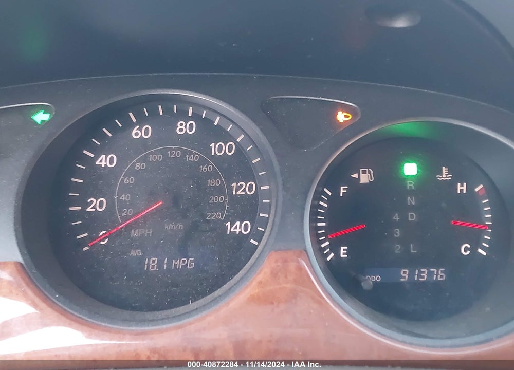 2005 LEXUS ES 330 VIN: JTHBA30G755140950