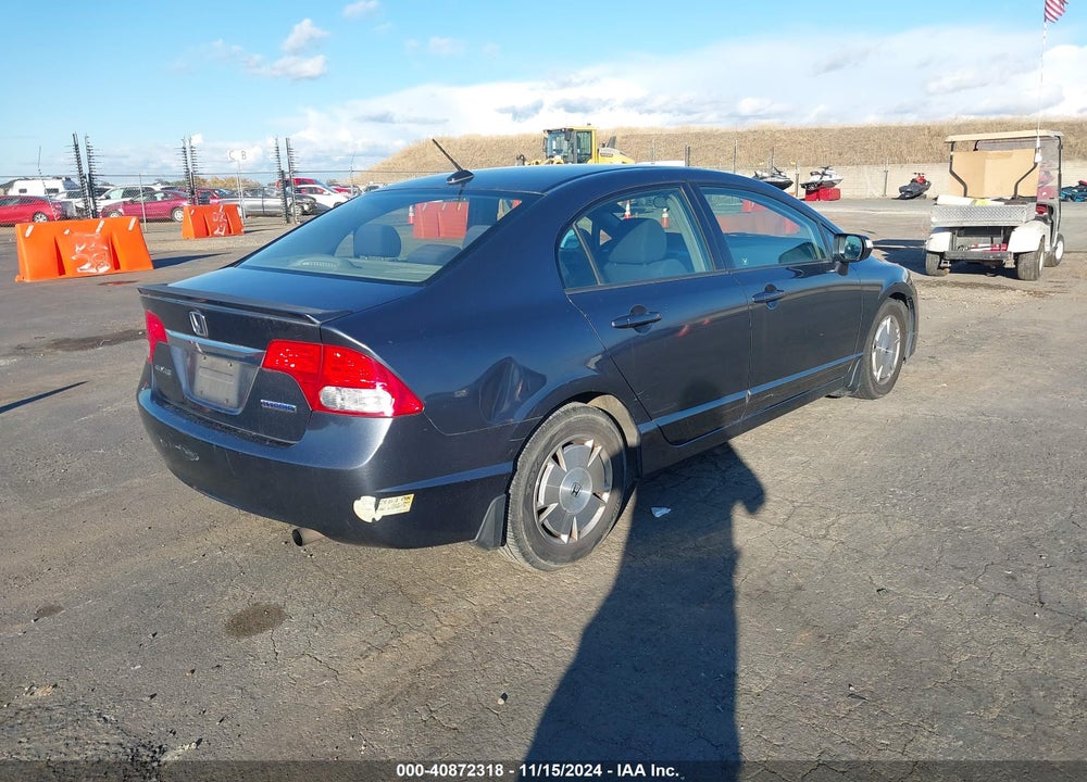 2009 HONDA CIVIC HYBRID VIN: JHMFA36229S006867