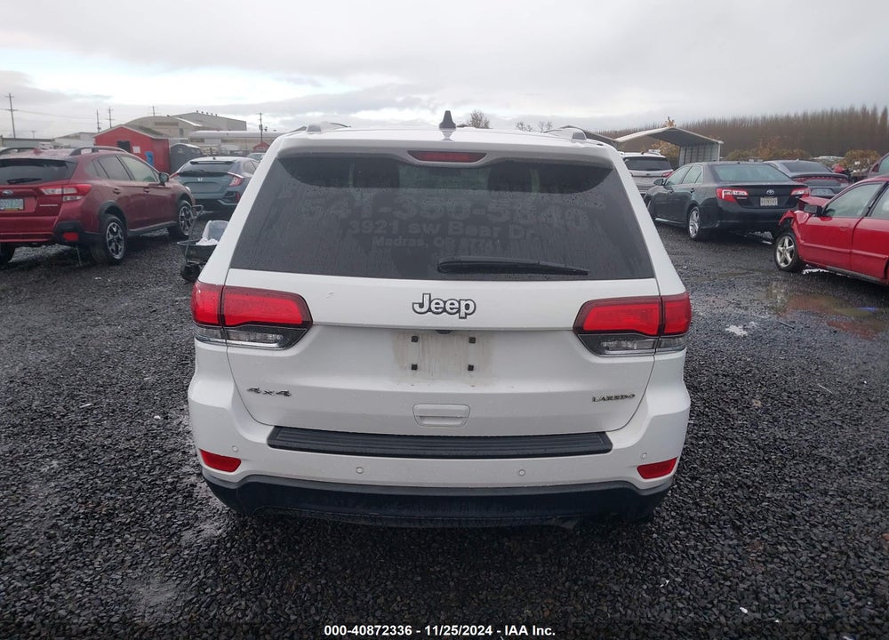 2020 JEEP GRAND CHEROKEE LAREDO VIN: 1C4RJFAG8LC125592
