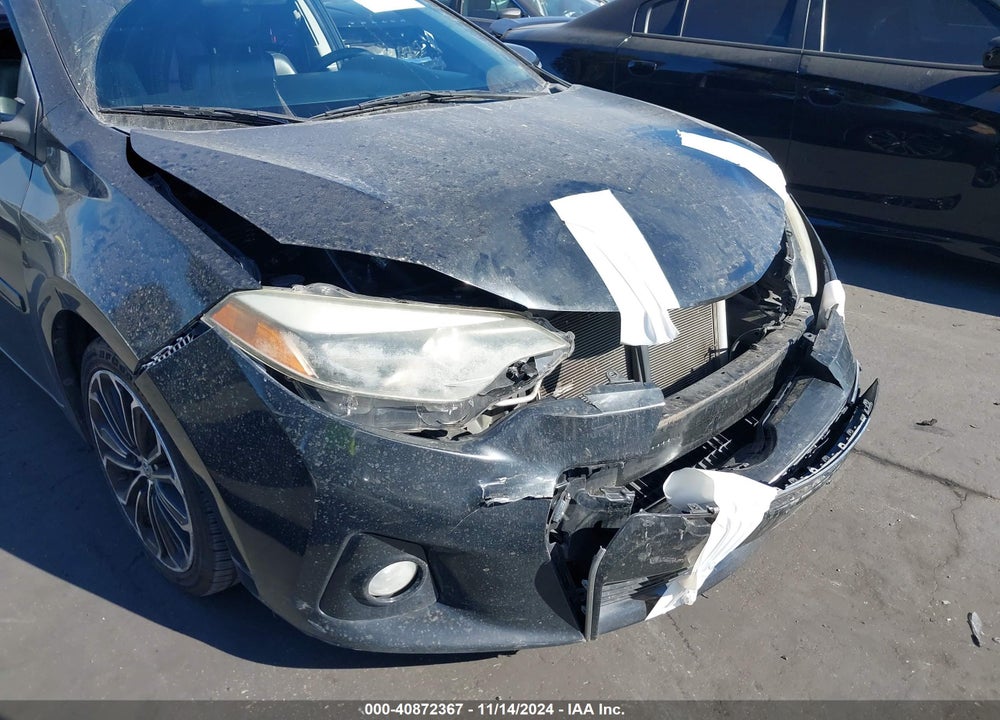 2015 TOYOTA COROLLA S PREMIUM VIN: 2T1BURHE3FC392908