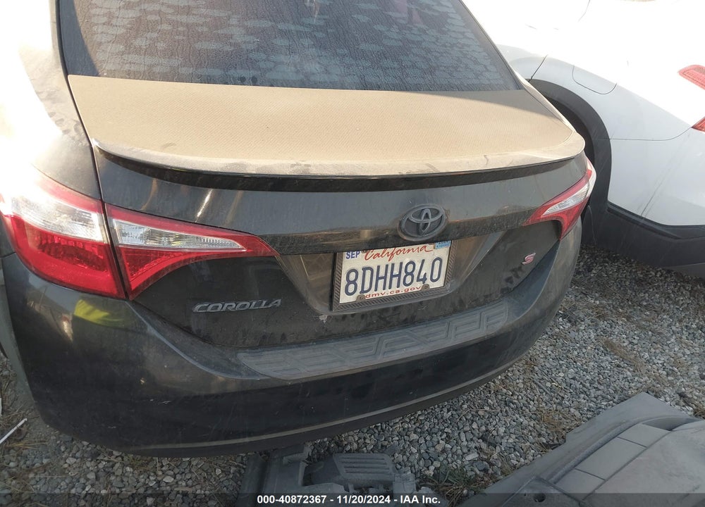 2015 TOYOTA COROLLA S PREMIUM VIN: 2T1BURHE3FC392908
