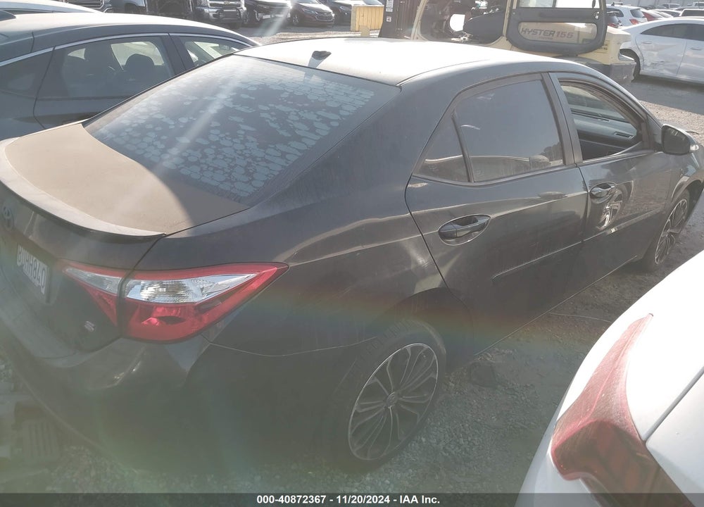 2015 TOYOTA COROLLA S PREMIUM VIN: 2T1BURHE3FC392908