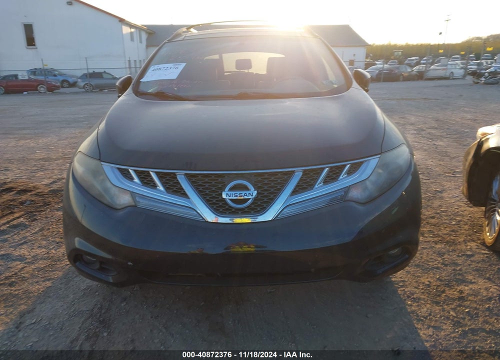 2012 NISSAN MURANO SV VIN: JN8AZ1MW4CW219001