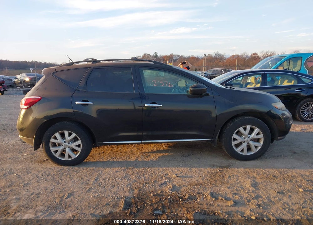 2012 NISSAN MURANO SV VIN: JN8AZ1MW4CW219001