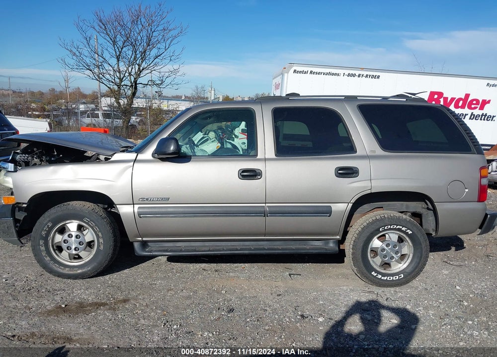 2002 CHEVROLET TAHOE LS VIN: 1GNEK13Z42J328820