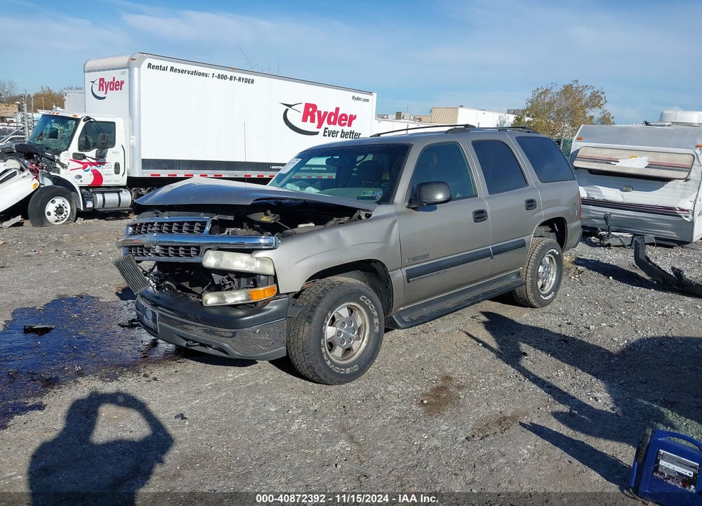2002 CHEVROLET TAHOE LS VIN: 1GNEK13Z42J328820