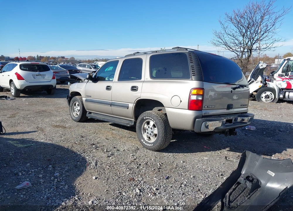 2002 CHEVROLET TAHOE LS VIN: 1GNEK13Z42J328820