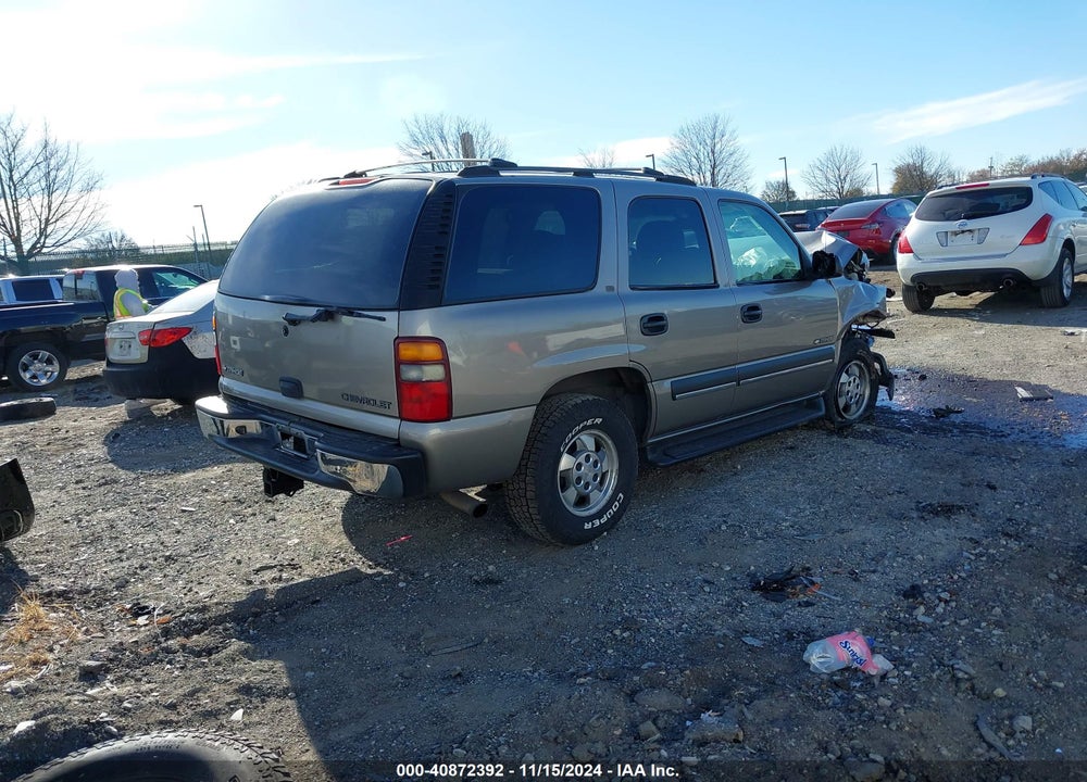 2002 CHEVROLET TAHOE LS VIN: 1GNEK13Z42J328820