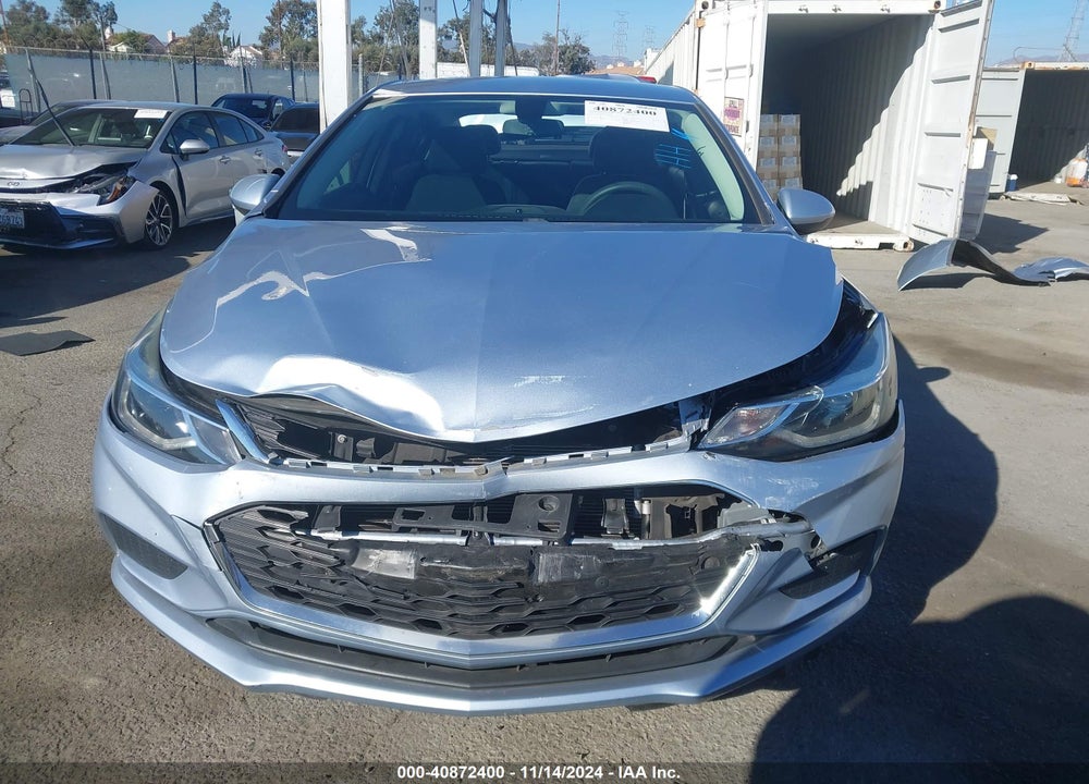 2018 CHEVROLET CRUZE LT AUTO VIN: 1G1BE5SM5J7146404
