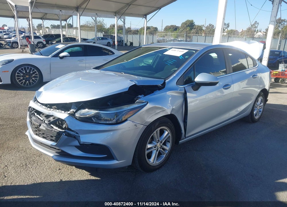 2018 CHEVROLET CRUZE LT AUTO VIN: 1G1BE5SM5J7146404