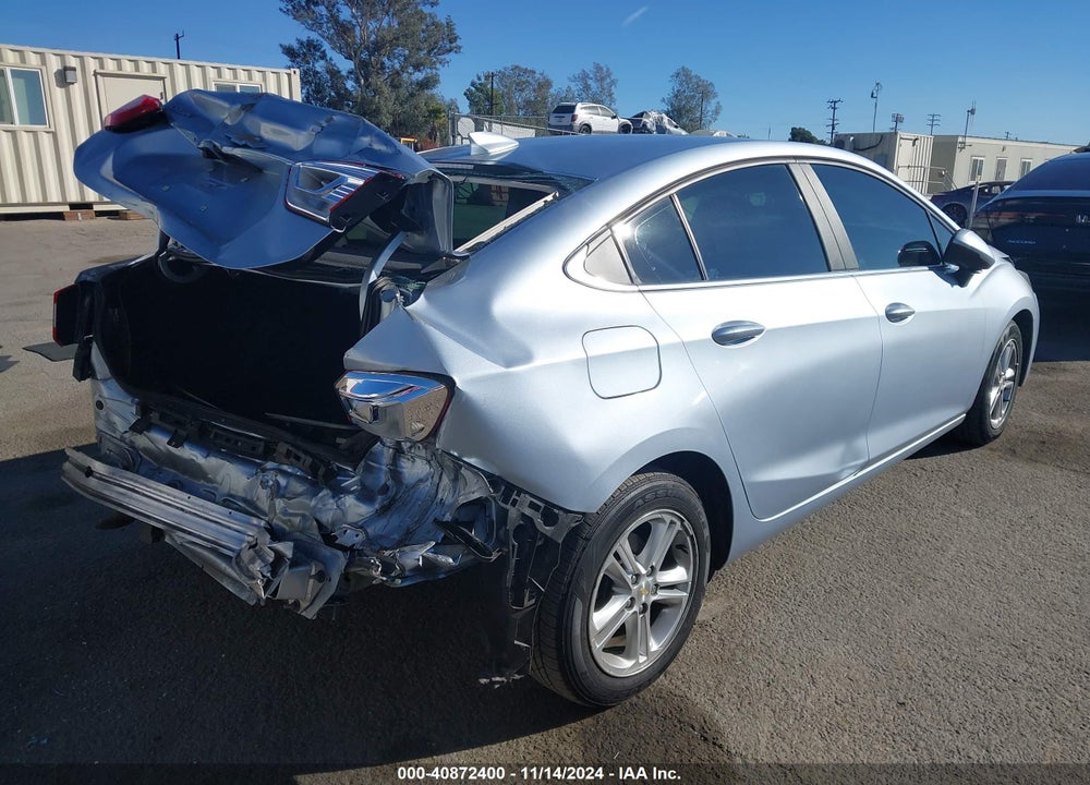 2018 CHEVROLET CRUZE LT AUTO VIN: 1G1BE5SM5J7146404