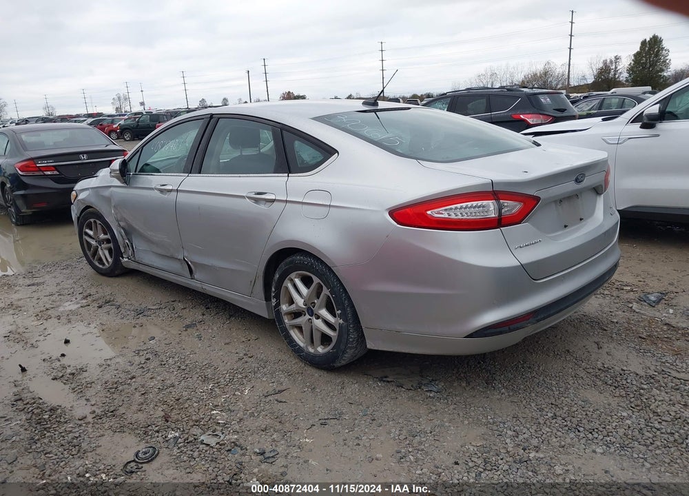 2014 FORD FUSION SE VIN: 1FA6P0HD4E5390615