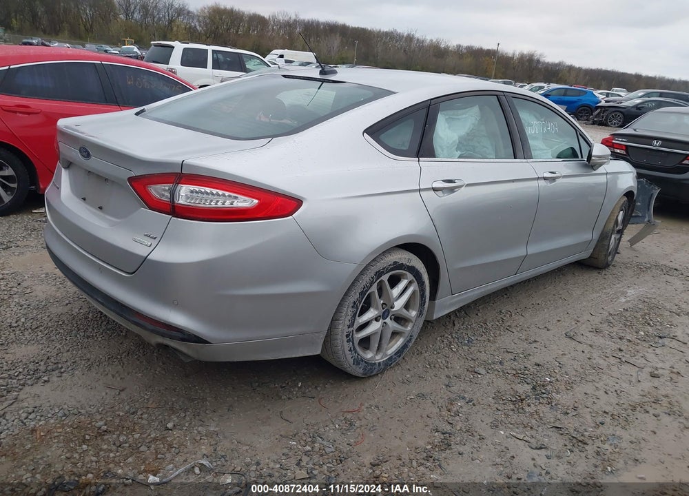 2014 FORD FUSION SE VIN: 1FA6P0HD4E5390615