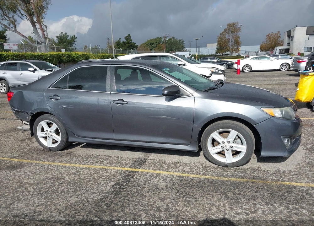2012 TOYOTA CAMRY SE VIN: 4T1BF1FK0CU057426