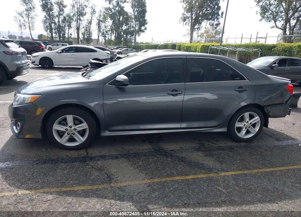2012 TOYOTA CAMRY SE VIN: 4T1BF1FK0CU057426