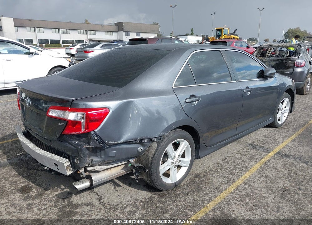 2012 TOYOTA CAMRY SE VIN: 4T1BF1FK0CU057426