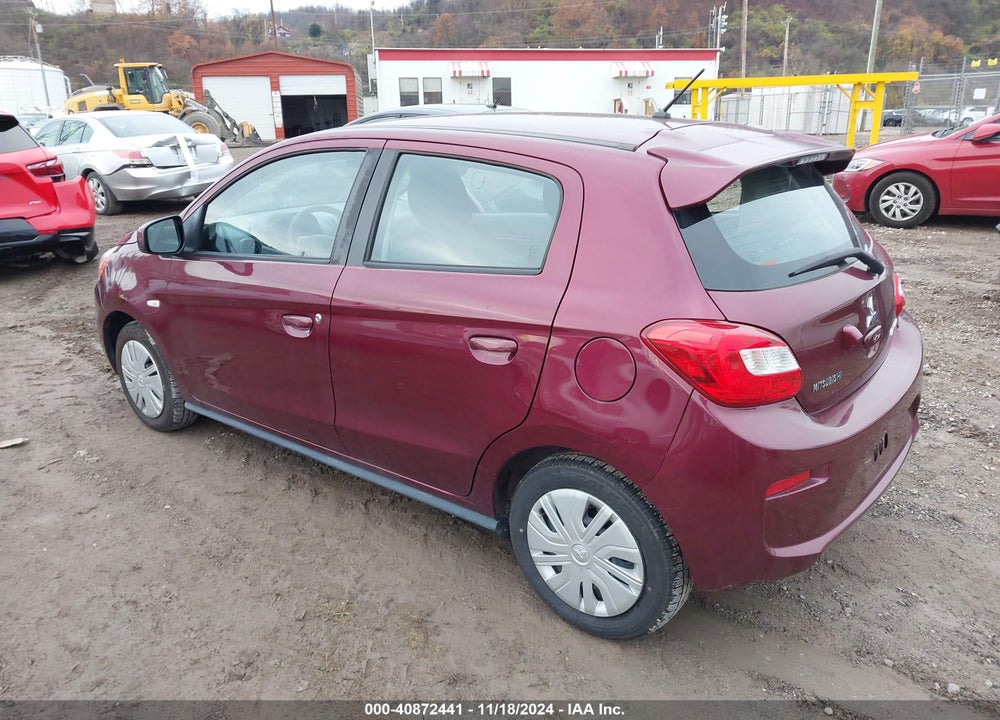 2018 MITSUBISHI MIRAGE ES VIN: ML32A3HJ7JH000619