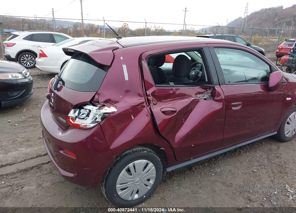 2018 MITSUBISHI MIRAGE ES VIN: ML32A3HJ7JH000619
