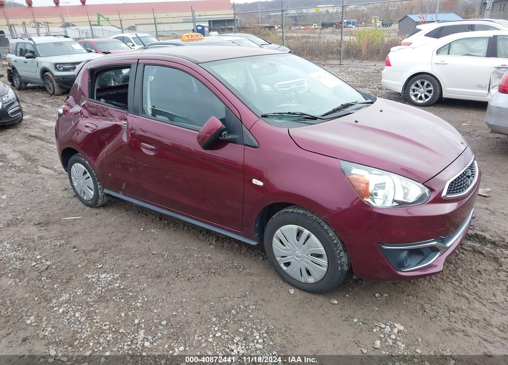 2018 MITSUBISHI MIRAGE ES VIN: ML32A3HJ7JH000619