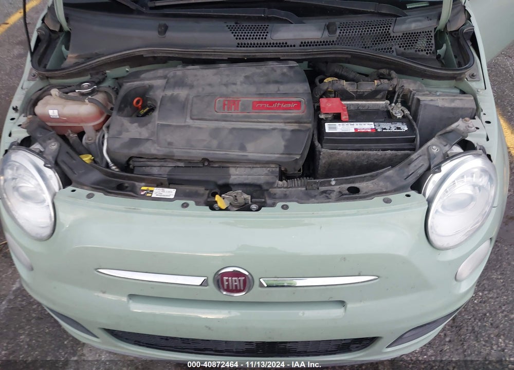 2013 FIAT 500 SPORT VIN: 3C3CFFBR0DT668050