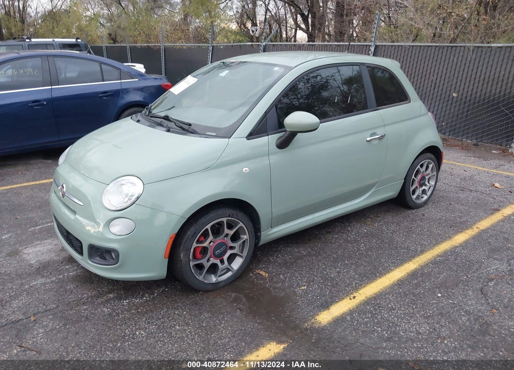 2013 FIAT 500 SPORT VIN: 3C3CFFBR0DT668050