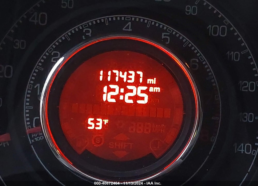 2013 FIAT 500 SPORT VIN: 3C3CFFBR0DT668050